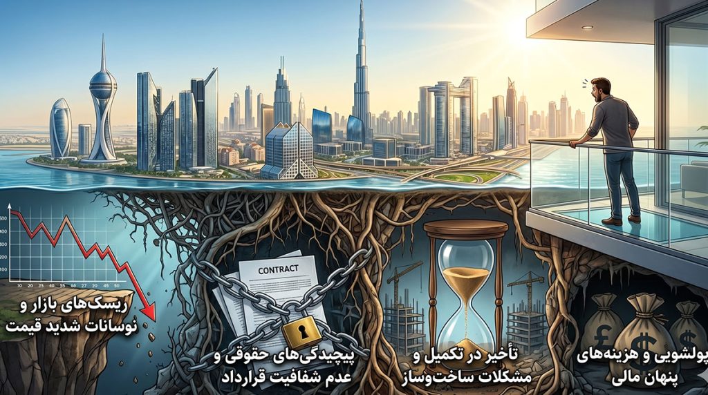 ریسک ‌های پنهان خرید ملک در دبی