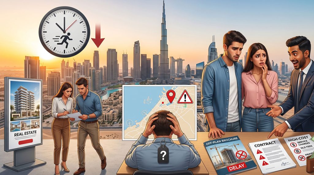 اشتباهات خرید ملک در دبی