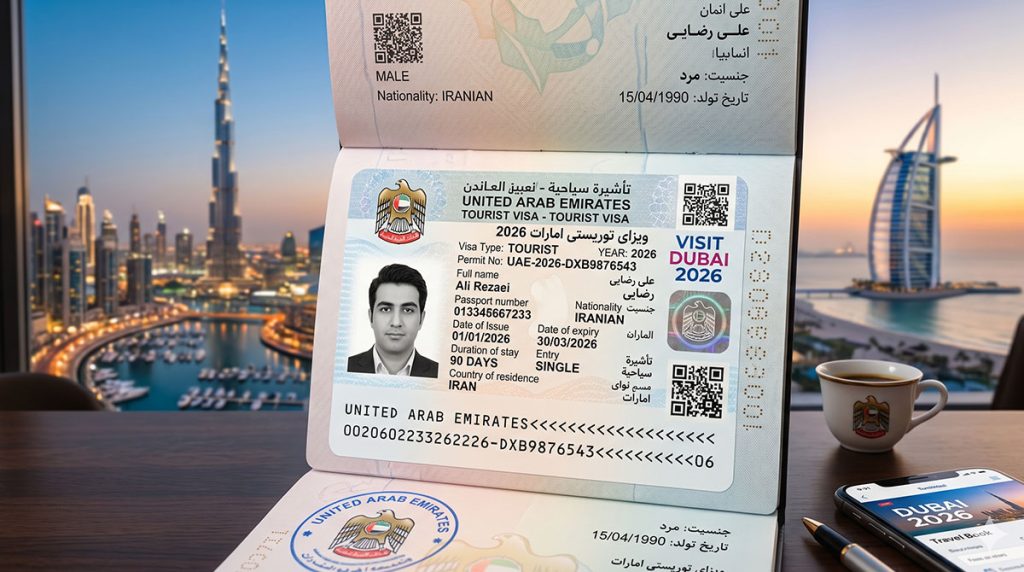 ویزای توریستی امارات