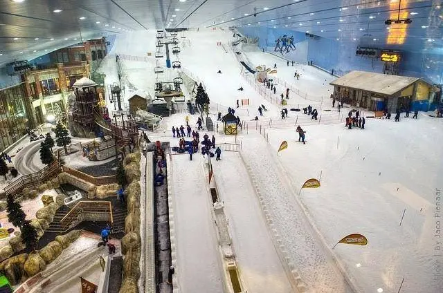 پارک برفی (Snow Park) امارات مال