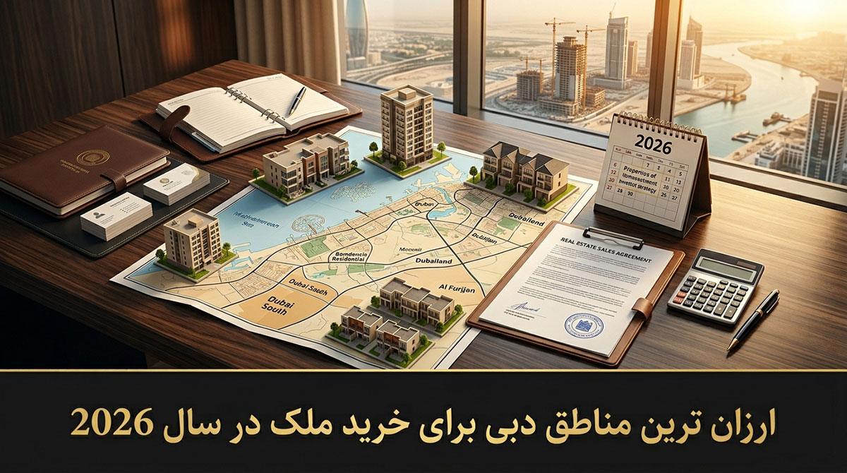 ارزان ترین مناطق دبی برای خرید ملک در سال 2026