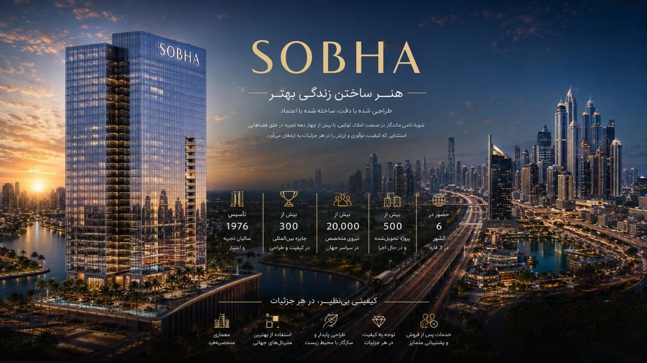 معرفی کامل شرکت شوبا (Sobha Realty)